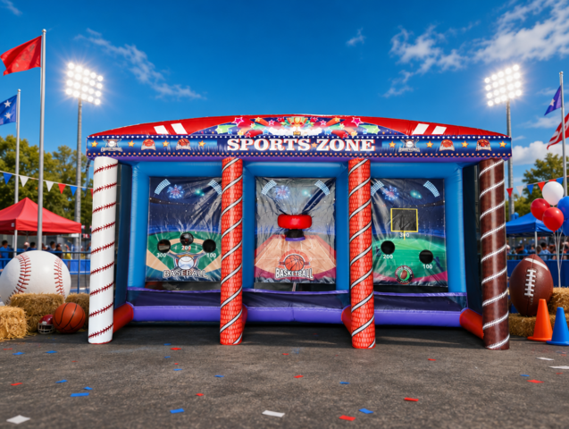 Sports Zone 3 in 1 Carnival Games