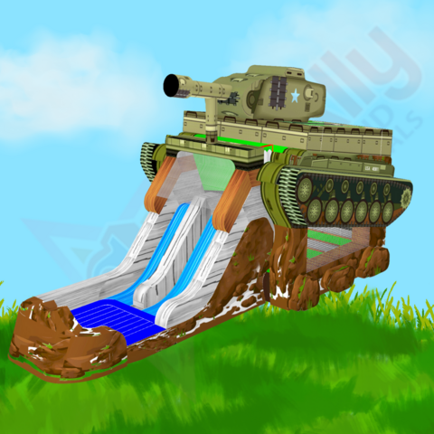 Tank Mega Jump and Slide Wet/Dry
