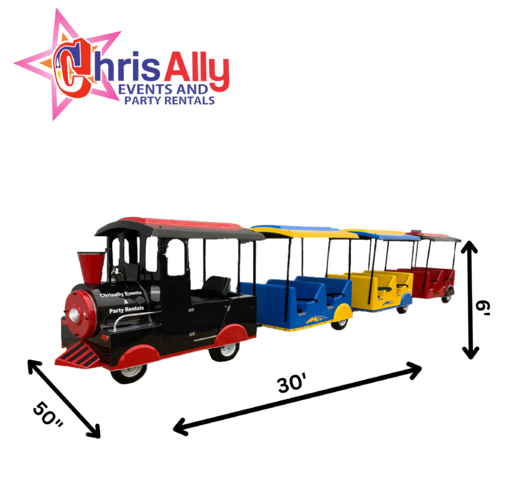 Chrisally Express Electric Trackless Train
