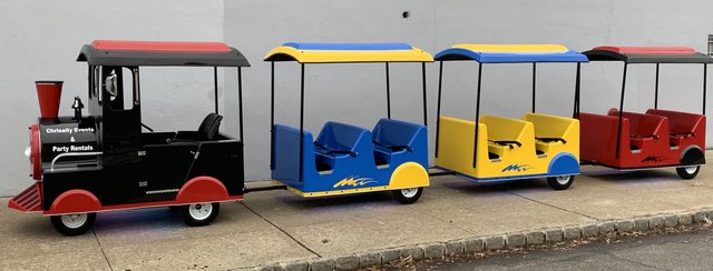 Chrisally Express Electric Trackless Train