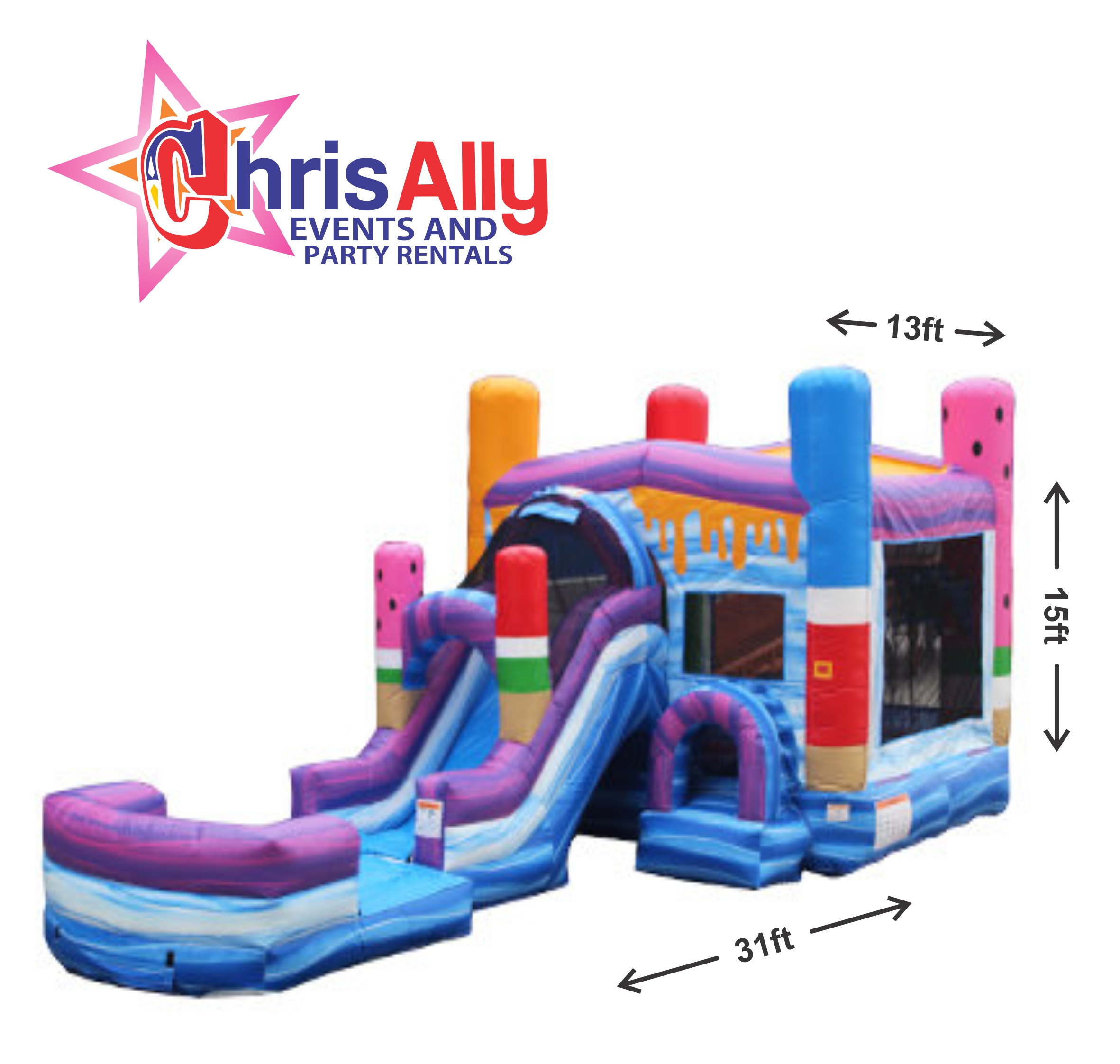 bounce house rental Kennesaw GA thumbnail