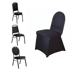 Stretch Banquet Chair Cover Black