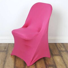 Stretch Folding Chair Cover Fucsia
