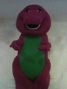 Purple Dino Custome