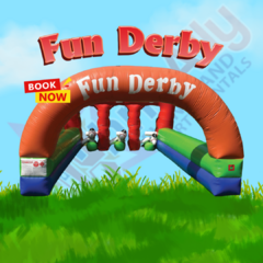 Inflatable Fun Derby Game 