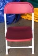 Toddler Size Burgundy Chair