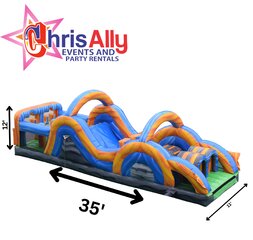 Marble Run 45' Obstacle Course