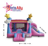 Mini Enchanted Bounce House Slide (Customer Pick Up)