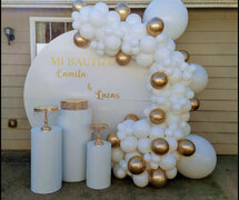 Backdrop (whole set with balloons)   Customer Pick Up.