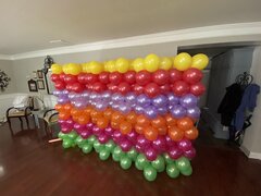 Balloon Walls 8ft x 8ft (we can customize ,call for price)