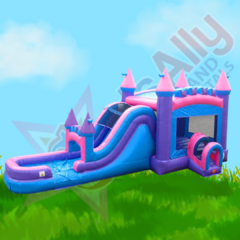 Pink Princess Jump and Slide