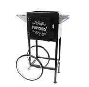 Popcorn Machine Cart Black