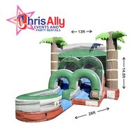 Rain Forest Jump and Slide Dry Combo