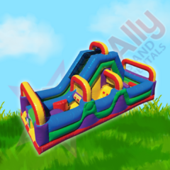 Rainbow Paradise U Shape Obstacle Course