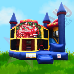 Santa Castle 5 in 1 Jump and Slide Combo