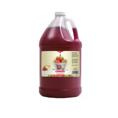 Strawberry Snow Cone Syrup (1 Gallon)