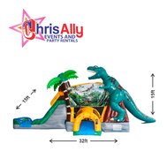 T-Rex Jump and Slide Dry