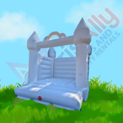 White Bounce House 