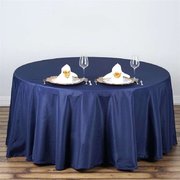 Round Tablecloth 120" Navy Blue