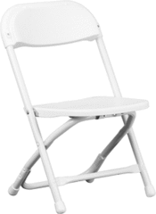 Toddler Folding Chairs White