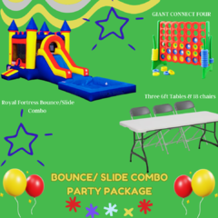 Bounce/Slide Combo Party Package