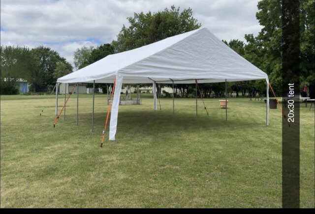 20 x 30 Frame tent