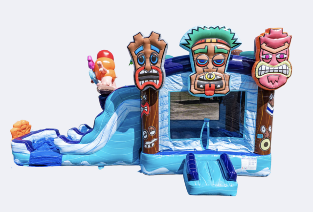 TIKI BOUNCE SLIDE WET/DRY