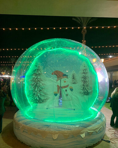 rent a snow globe