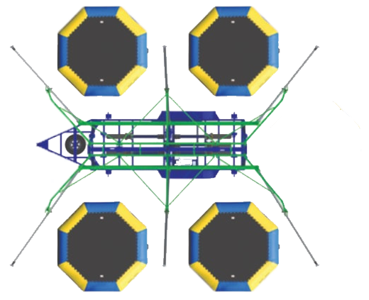 V4 (4 Station) Bungee Trampoline