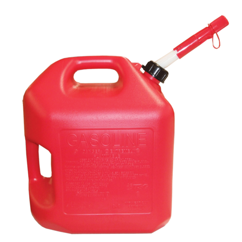 5 Gallons Extra Gas for Generator Needed