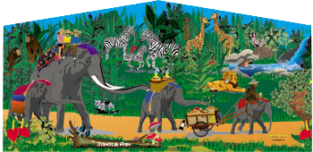 Banner Modular: Jungle Fun