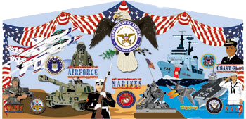 Banner Modular: Military