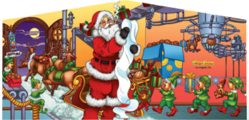 Banner Modular: Santa Claus