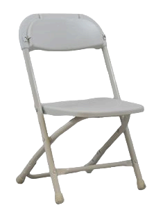 Plastic White Kids Chair