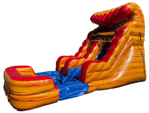 11' Lava Water Slide W523 10'x20'