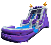 15' Purple Thunder Water Slide W503 13'x28'