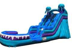 17' Jelly Fish Water Slide with Pool 511 13'x30'