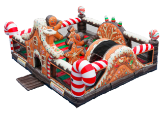 Gingerbread Toddler Playland 16'x19' T203