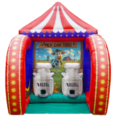 Milk Can Toss Carnival Inflatable Game 8'x8' G843