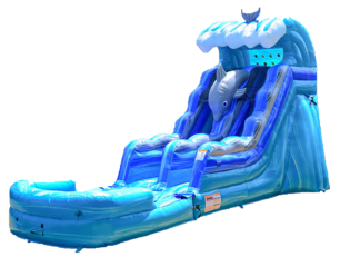 15' Dolphin Water Slide W505 13'x28'