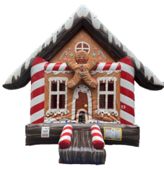 Gingerbread House 3D Jumper 13'x15' J324