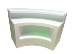 LED Curved Portable Bar 30"x72"
