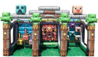 Minecraft 3in1 Games 7'x17' G852