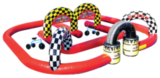 Race Track with 2 Adult Tricycles 45'x45'