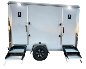 Luxury 2 Stall Restroom Trailer 