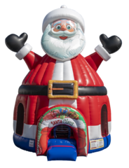 24' Santa Claus 3D Jumper 17'x19' J342