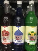 Extra Snow Cone Servings (3 snow cone bottles + 60 paper cones)