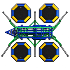 V4 (4 Station) Bungee Trampoline