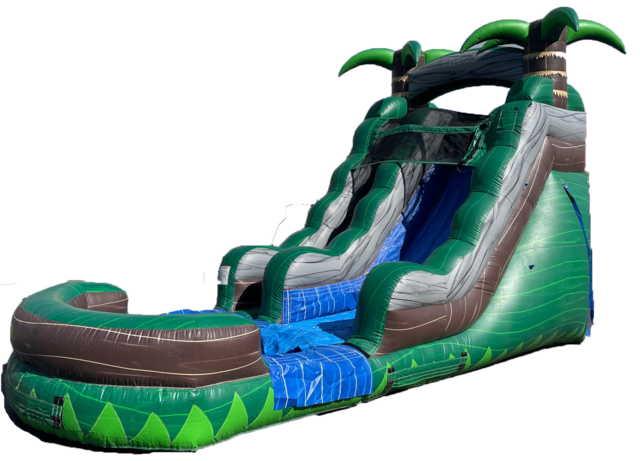 17' Rainforest Water Slide 510 13'x30'