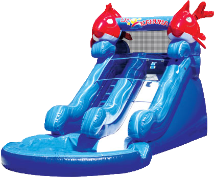 11' Lil' Kahuna Water Slide W501 10'x20'